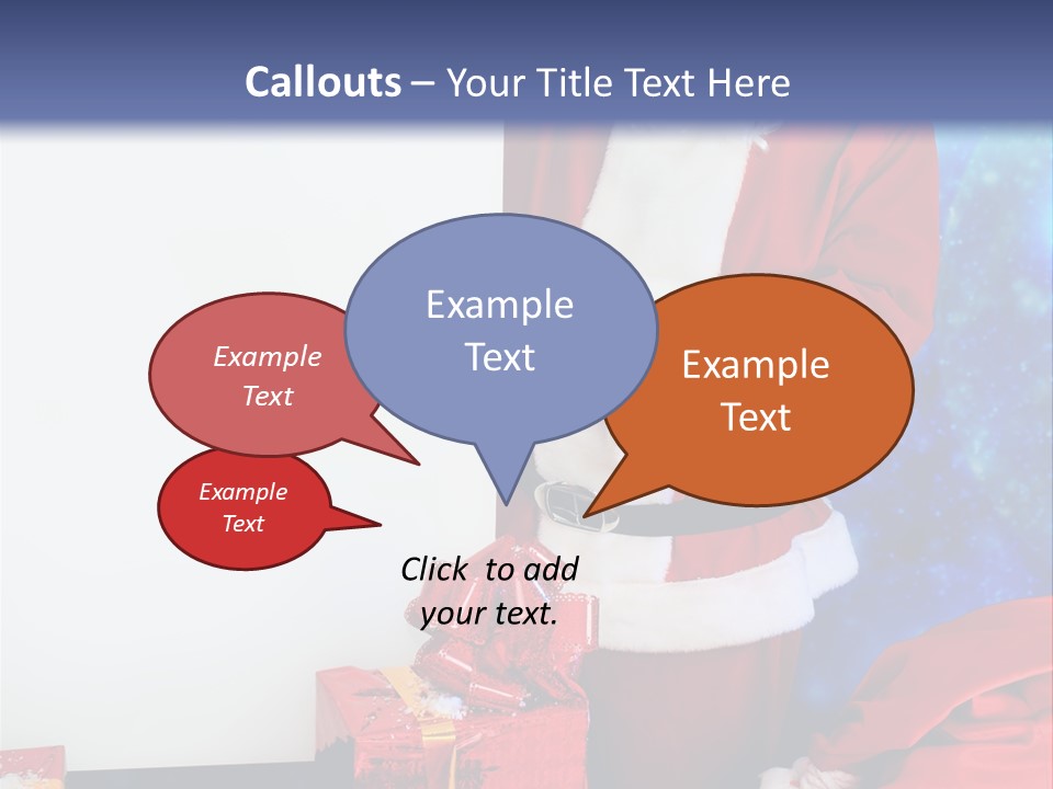 Shopping Packing Merry PowerPoint Template