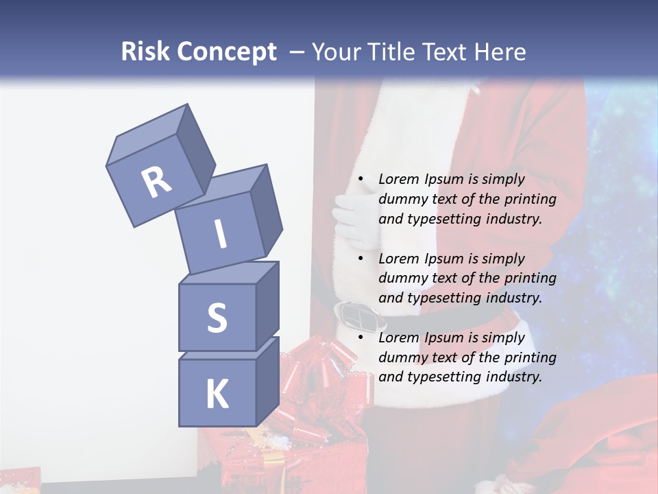 Shopping Packing Merry PowerPoint Template