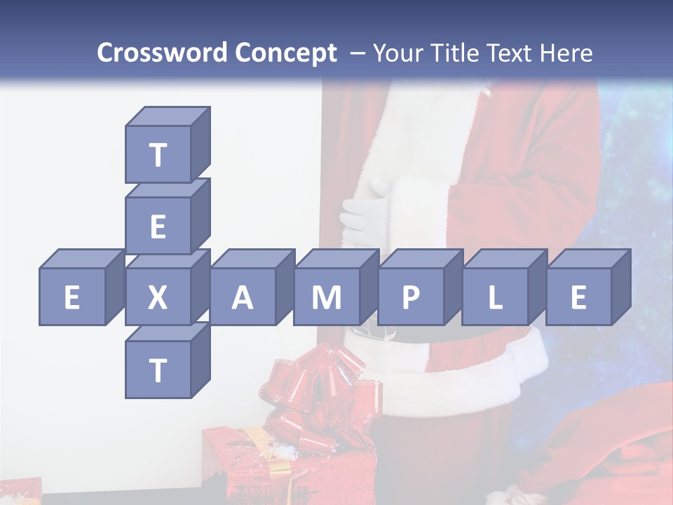 Shopping Packing Merry PowerPoint Template