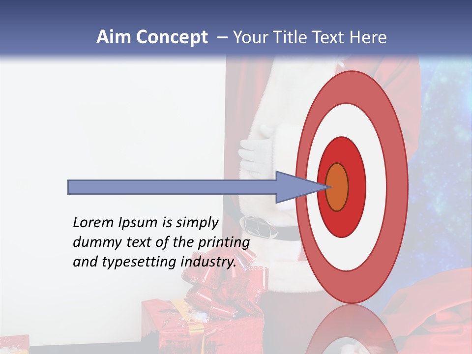 Shopping Packing Merry PowerPoint Template