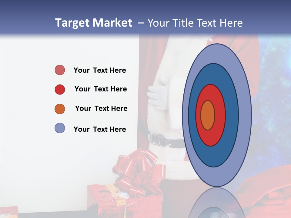 Shopping Packing Merry PowerPoint Template