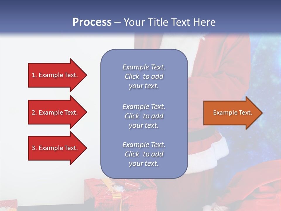 Shopping Packing Merry PowerPoint Template