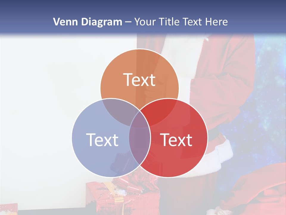 Shopping Packing Merry PowerPoint Template