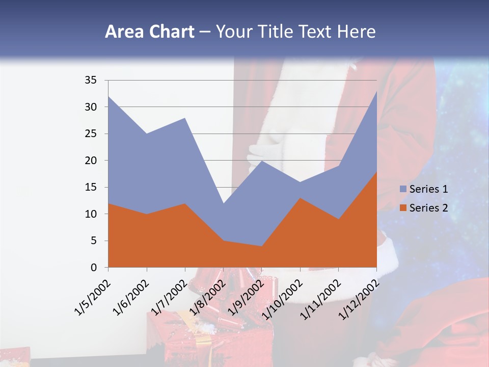 Shopping Packing Merry PowerPoint Template
