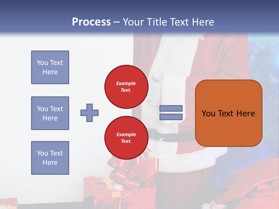 Shopping Packing Merry PowerPoint Template