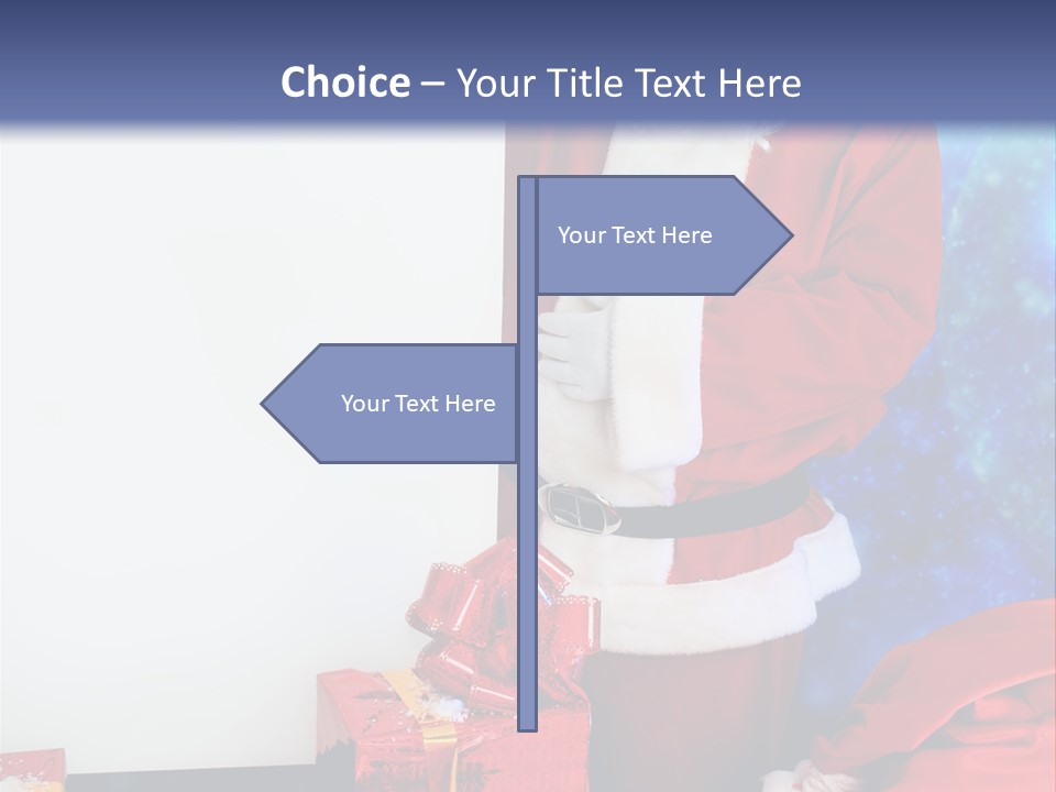 Shopping Packing Merry PowerPoint Template