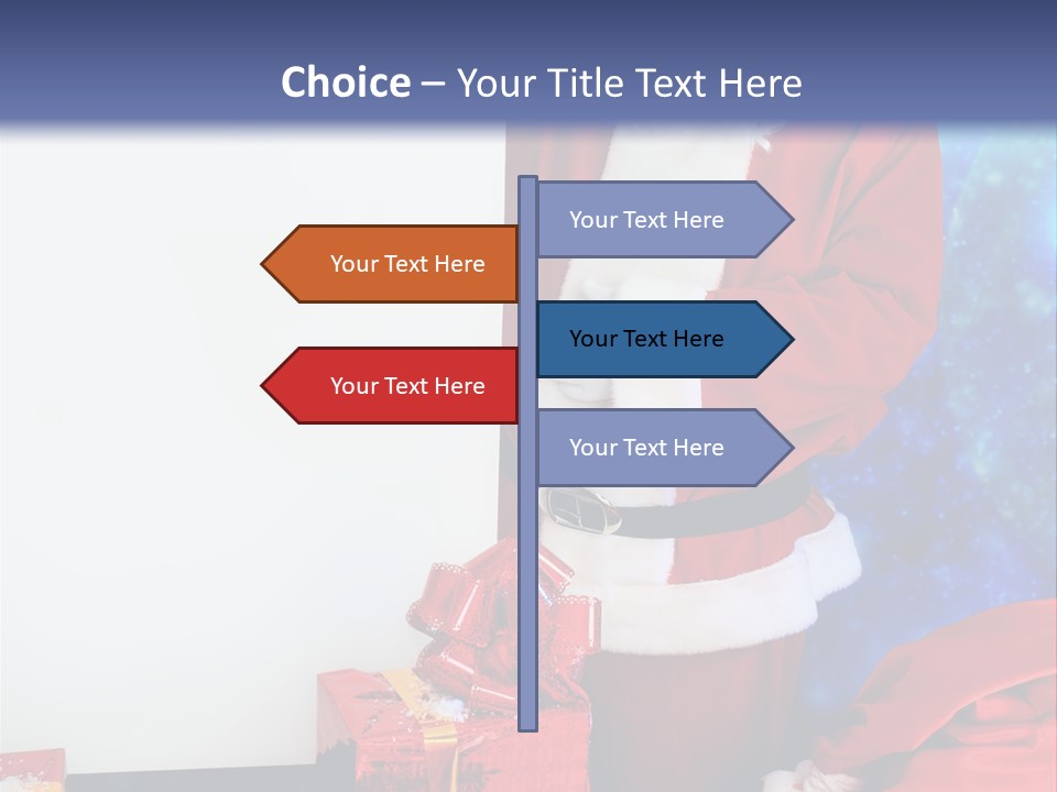 Shopping Packing Merry PowerPoint Template