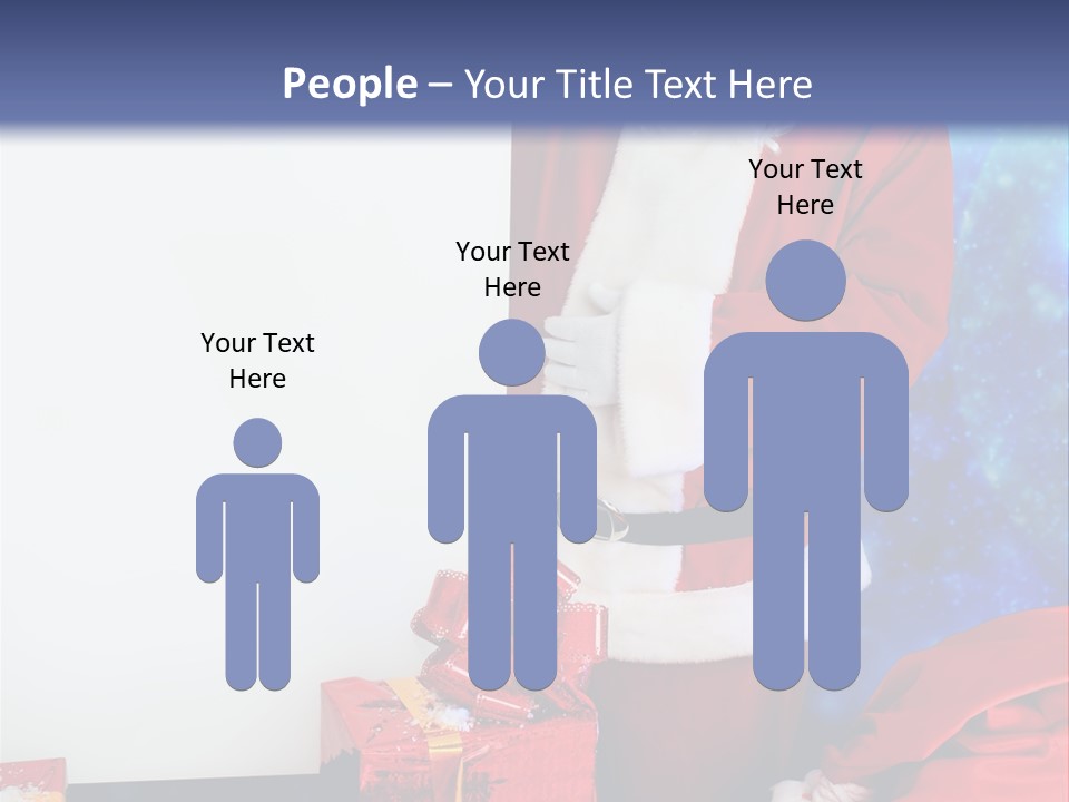 Shopping Packing Merry PowerPoint Template