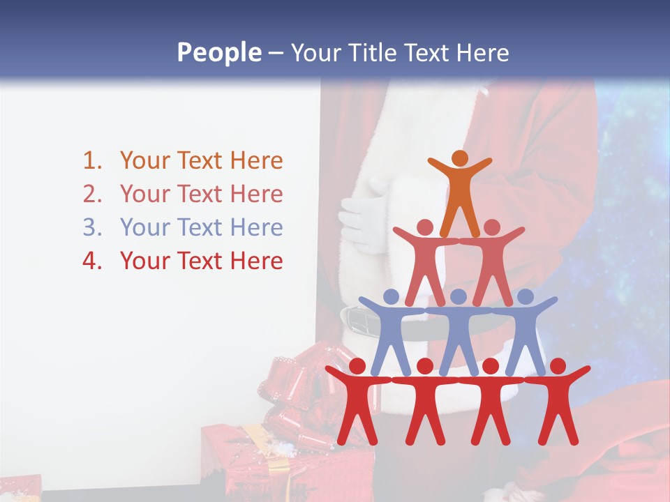 Shopping Packing Merry PowerPoint Template