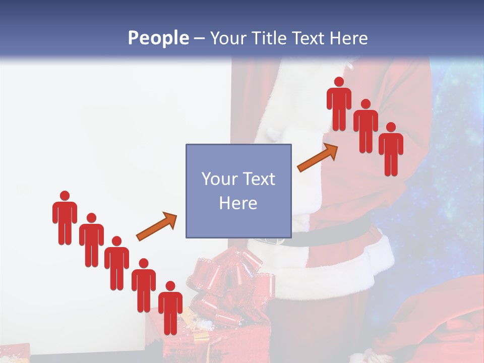 Shopping Packing Merry PowerPoint Template