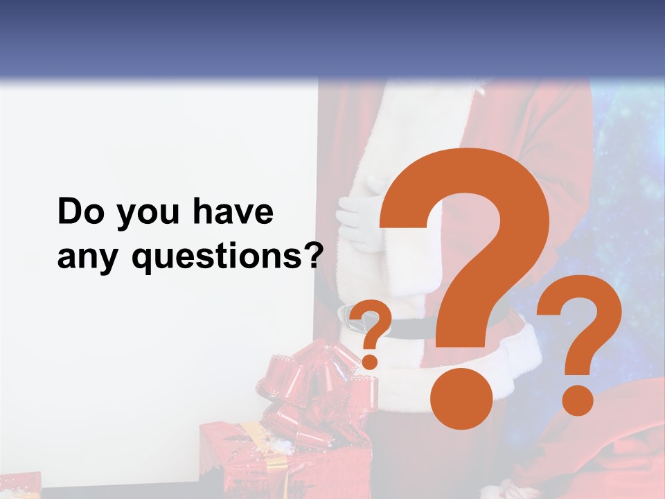 Shopping Packing Merry PowerPoint Template