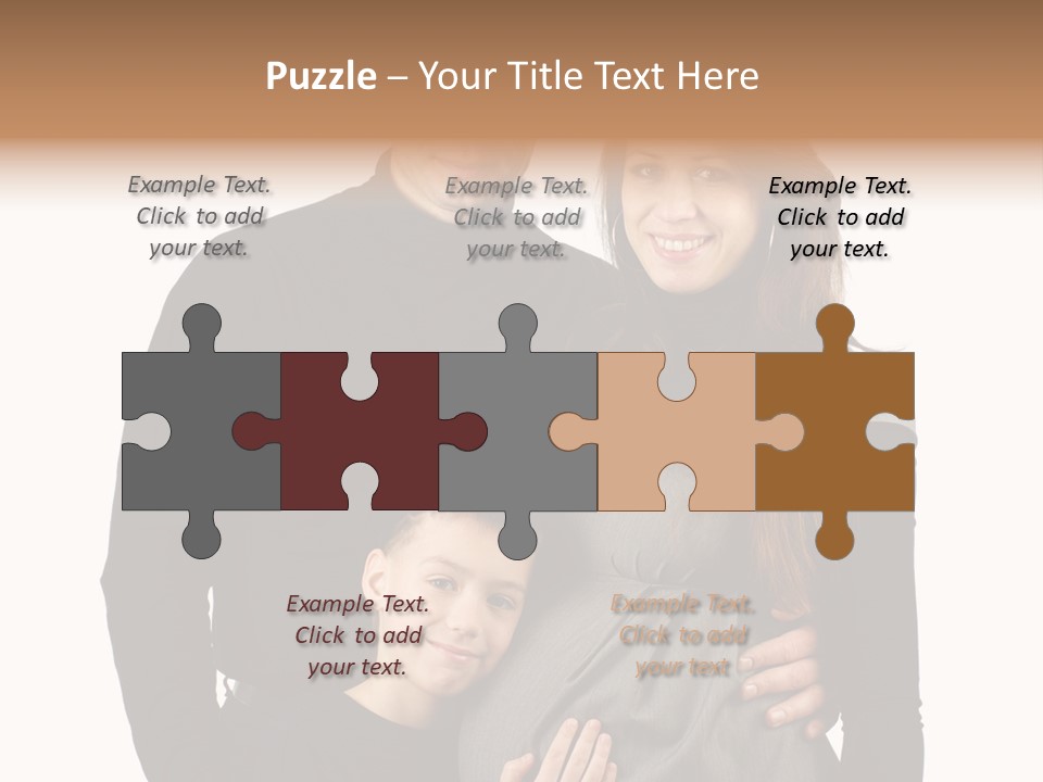 Family Young Child PowerPoint Template