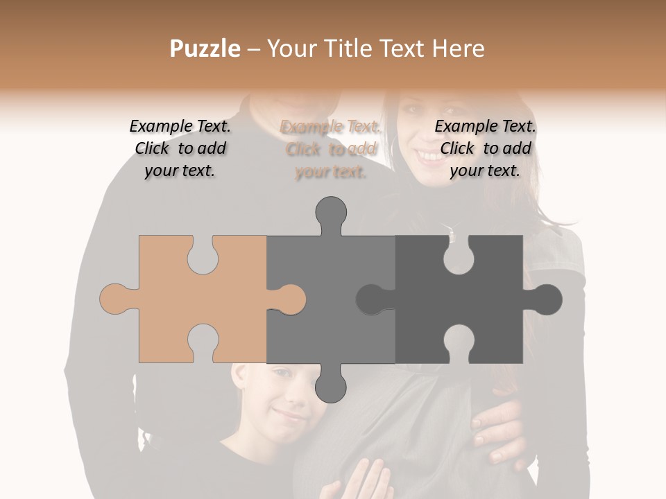 Family Young Child PowerPoint Template