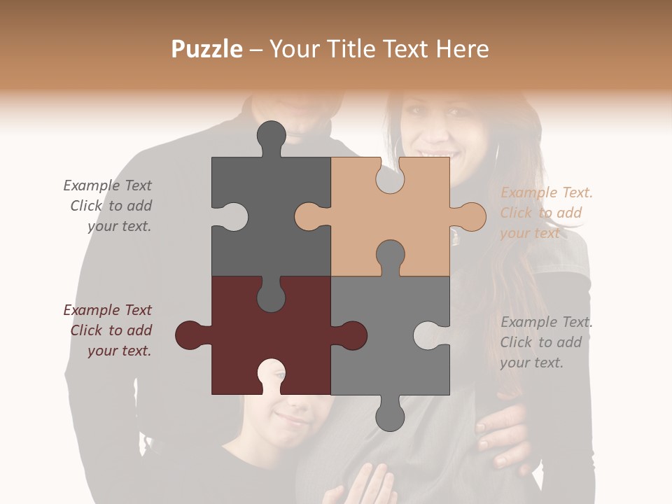 Family Young Child PowerPoint Template