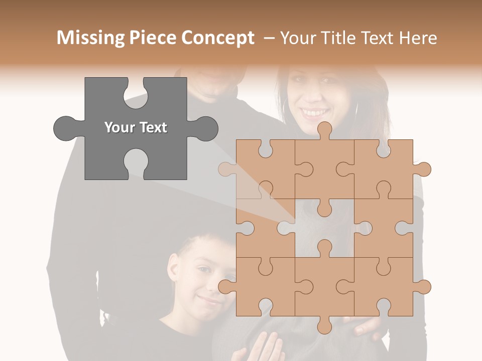 Family Young Child PowerPoint Template