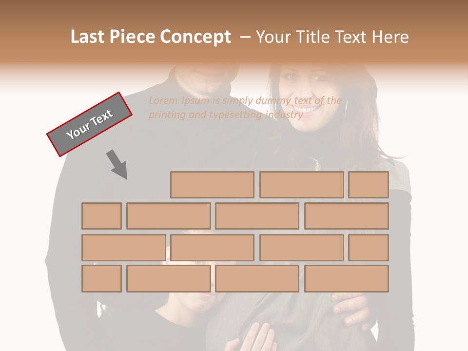 Family Young Child PowerPoint Template