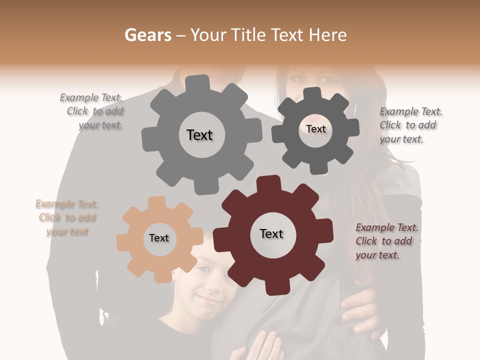 Family Young Child PowerPoint Template