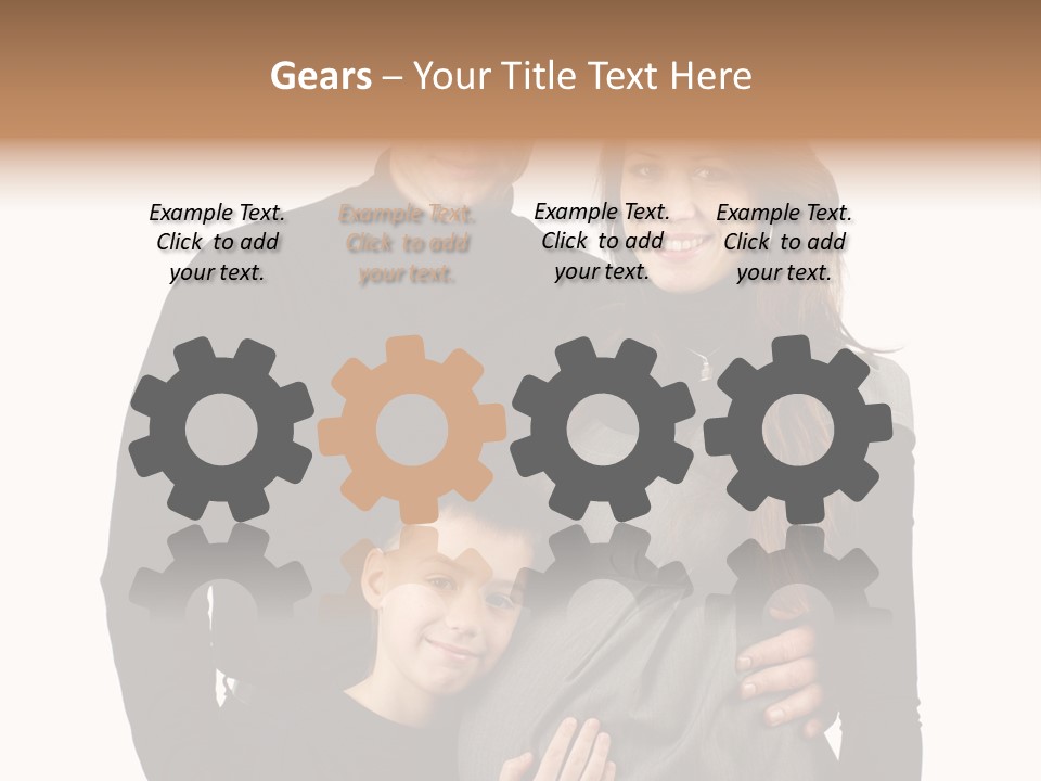 Family Young Child PowerPoint Template