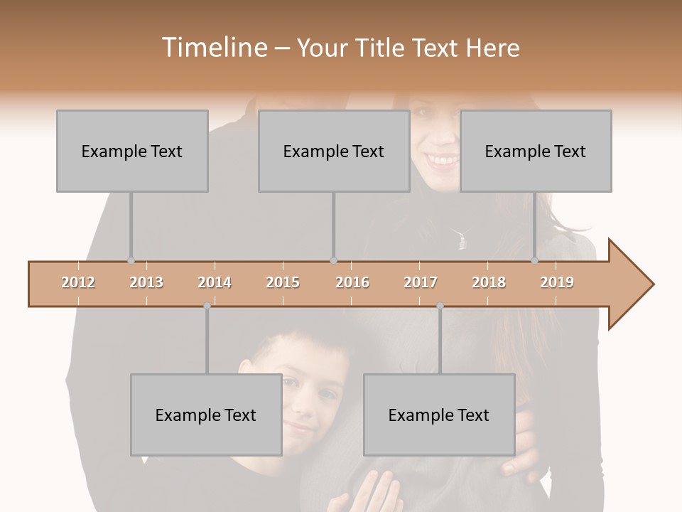 Family Young Child PowerPoint Template