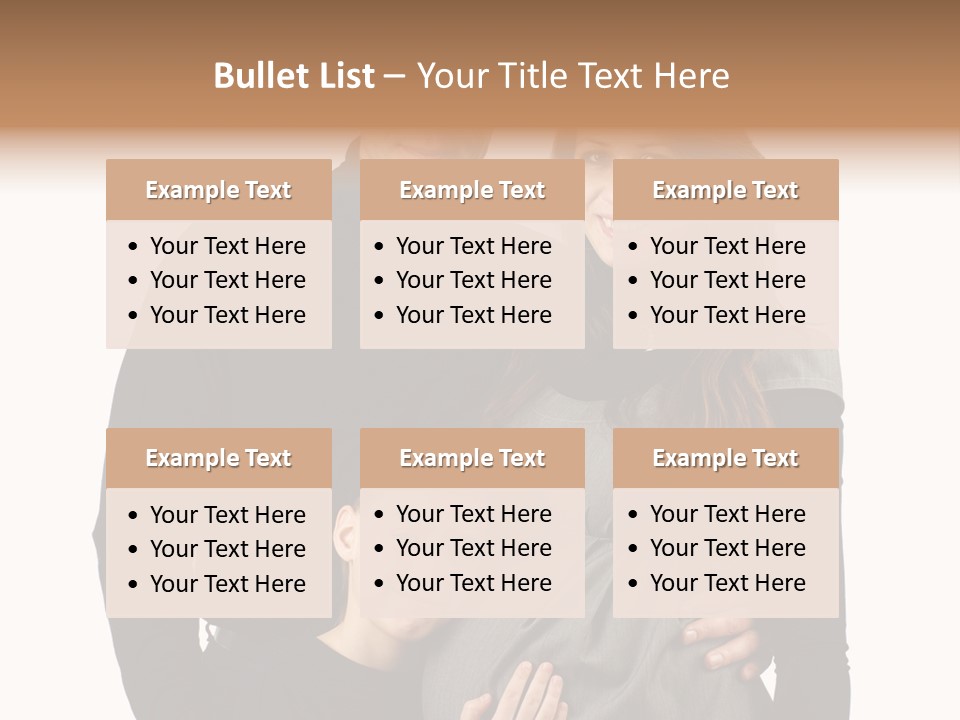 Family Young Child PowerPoint Template