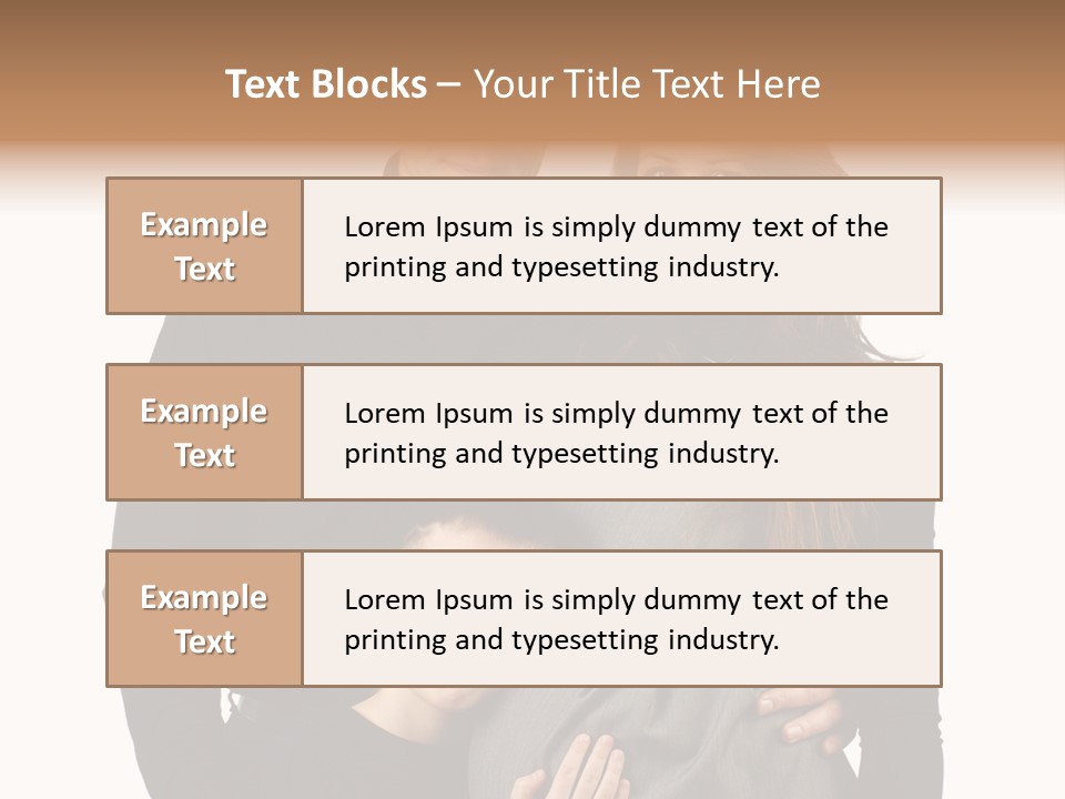 Family Young Child PowerPoint Template