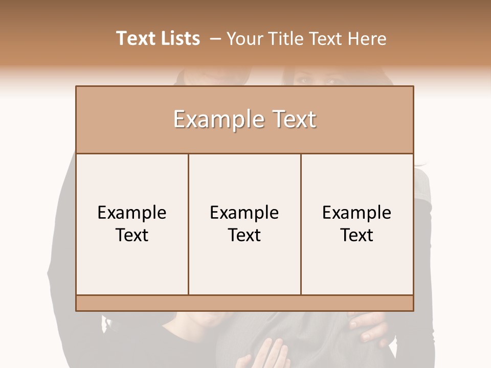 Family Young Child PowerPoint Template