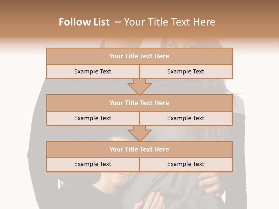 Family Young Child PowerPoint Template