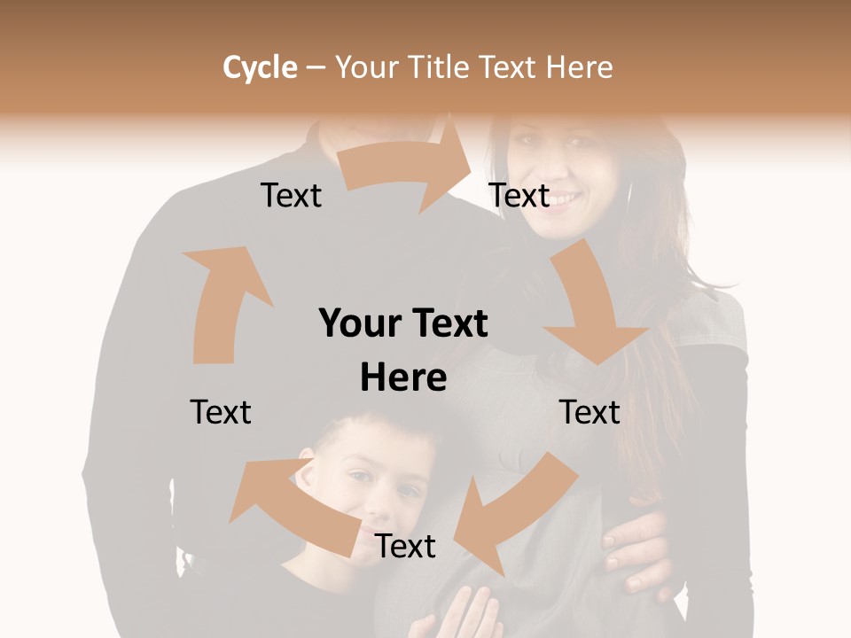 Family Young Child PowerPoint Template