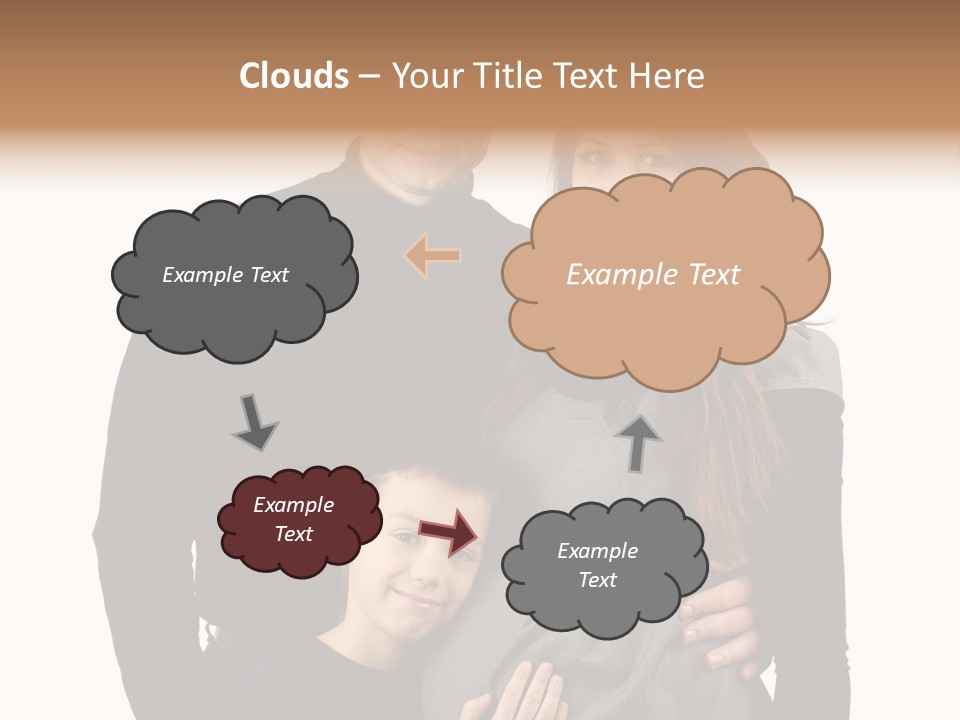 Family Young Child PowerPoint Template