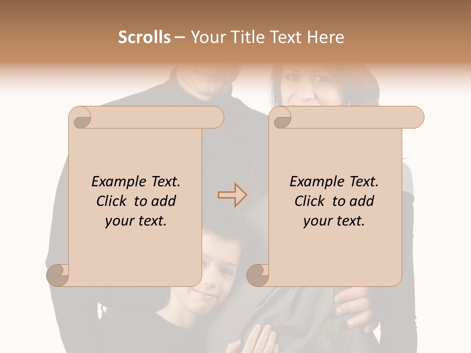 Family Young Child PowerPoint Template