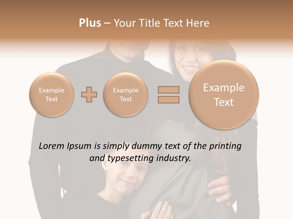 Family Young Child PowerPoint Template