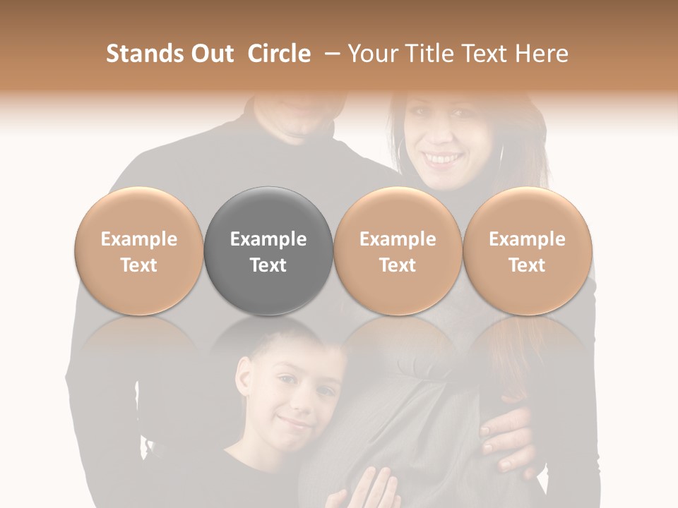 Family Young Child PowerPoint Template