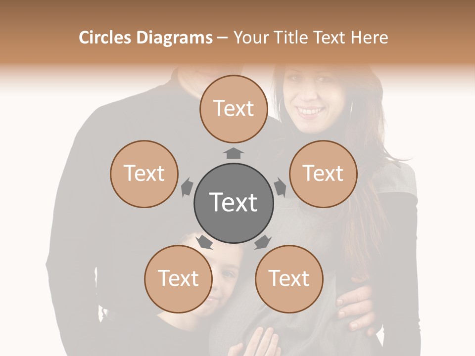 Family Young Child PowerPoint Template