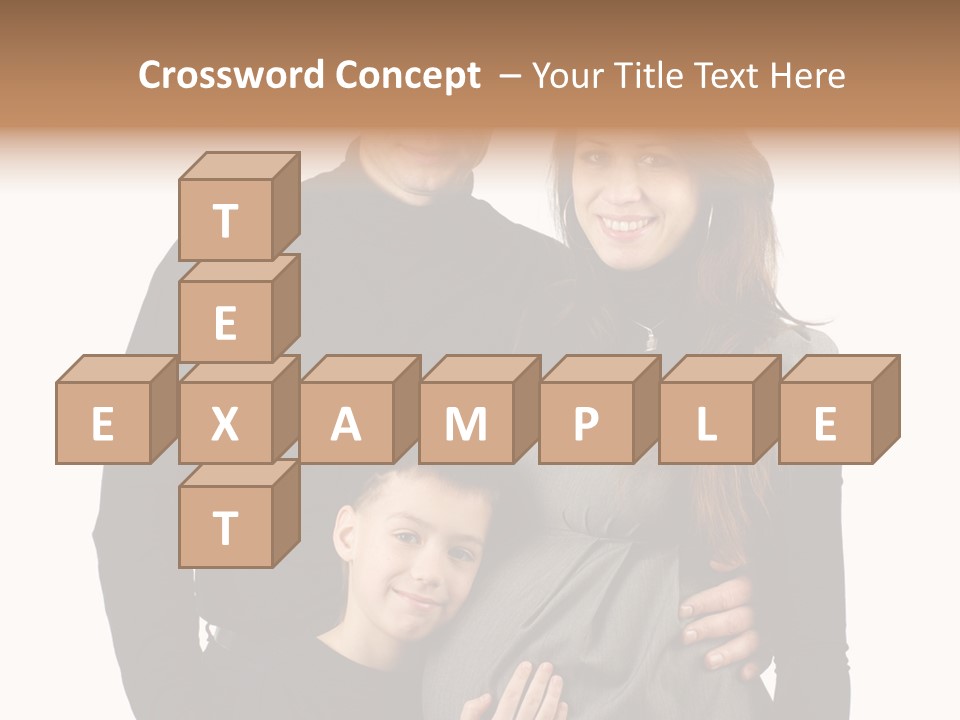 Family Young Child PowerPoint Template