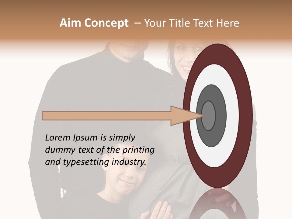 Family Young Child PowerPoint Template