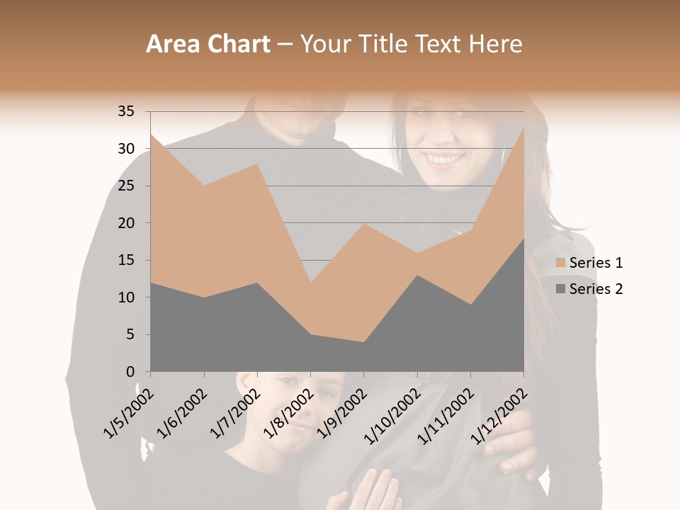 Family Young Child PowerPoint Template