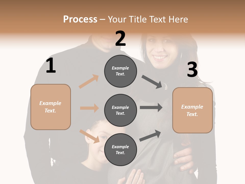 Family Young Child PowerPoint Template