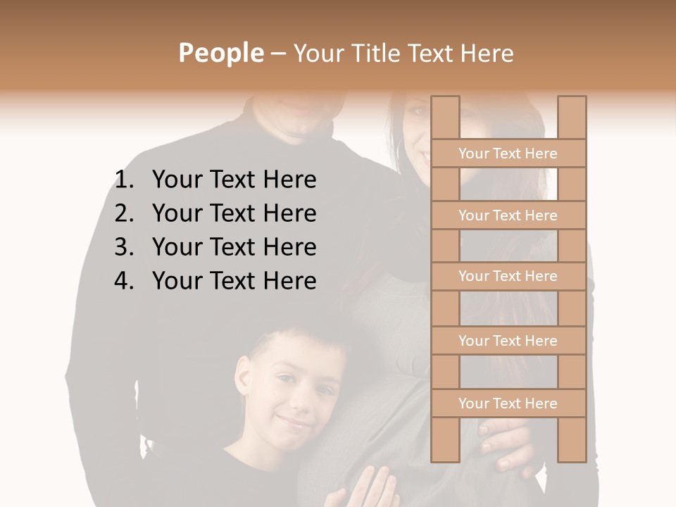 Family Young Child PowerPoint Template