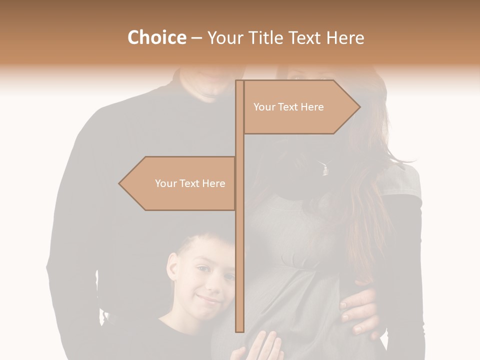 Family Young Child PowerPoint Template