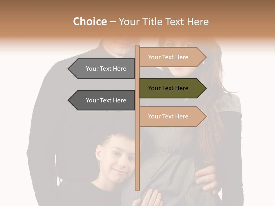 Family Young Child PowerPoint Template
