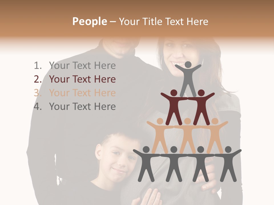 Family Young Child PowerPoint Template