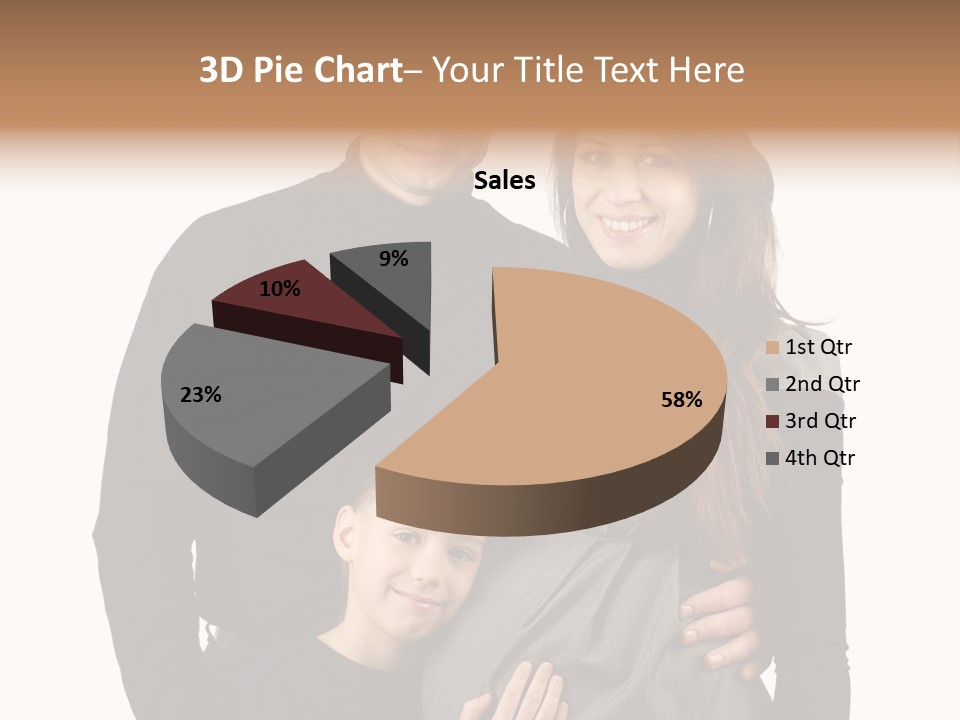 Family Young Child PowerPoint Template