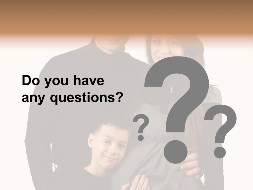 Family Young Child PowerPoint Template