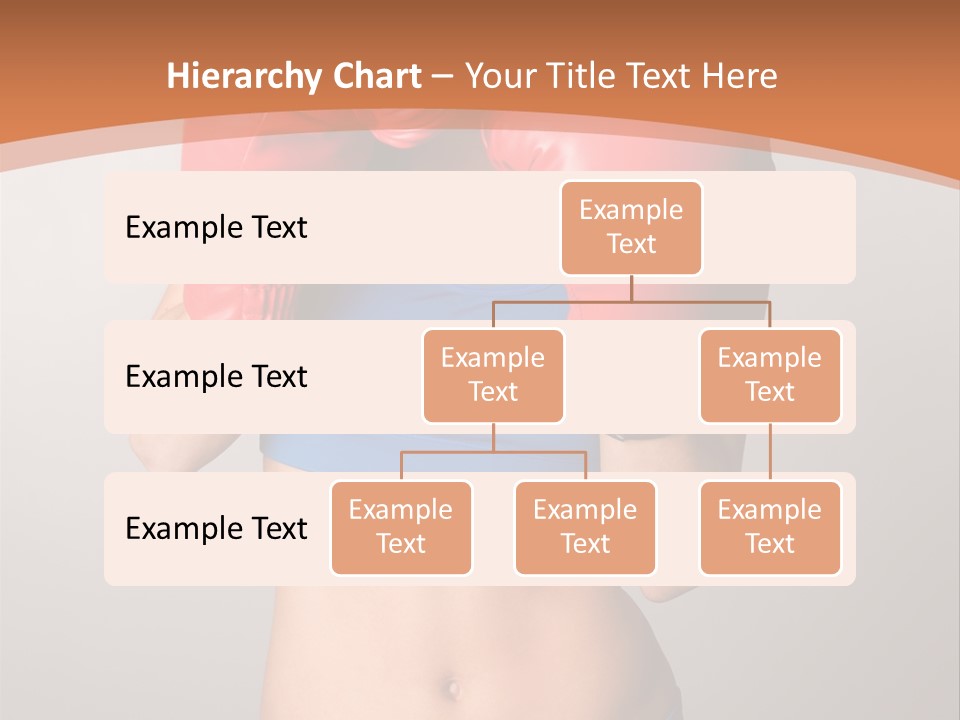 Pretty Exercising Gloves PowerPoint Template