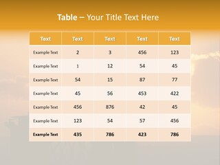 Rig Sunset Petrol PowerPoint Template
