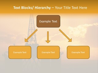 Rig Sunset Petrol PowerPoint Template