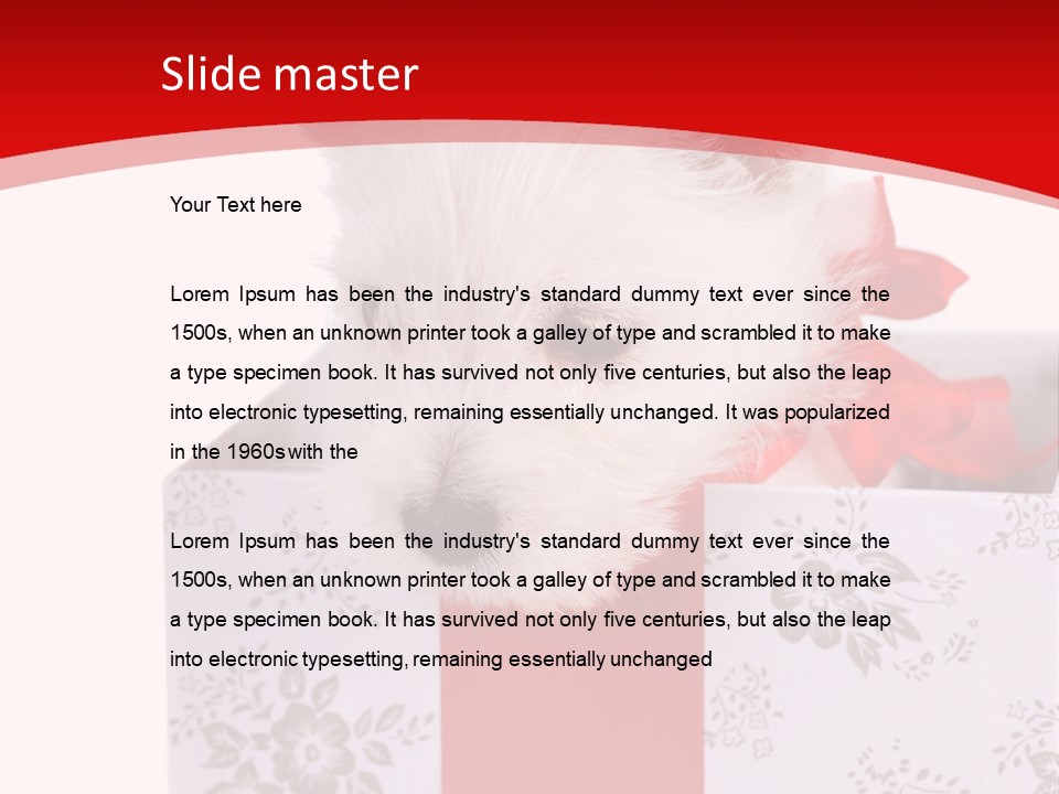 Year Beauty Small PowerPoint Template