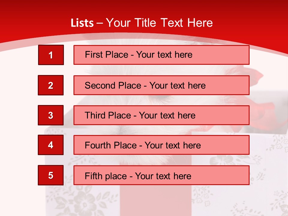 Year Beauty Small PowerPoint Template