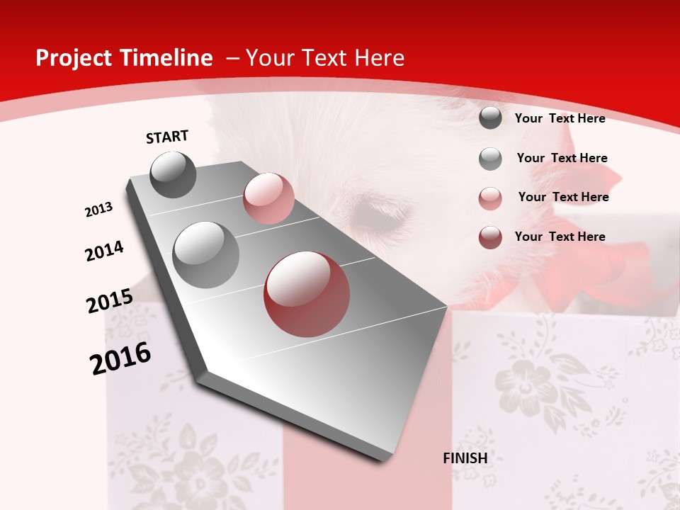 Year Beauty Small PowerPoint Template