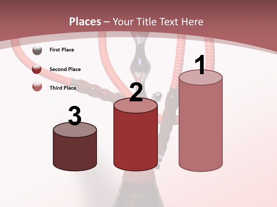 Metal Charcoal Valve PowerPoint Template